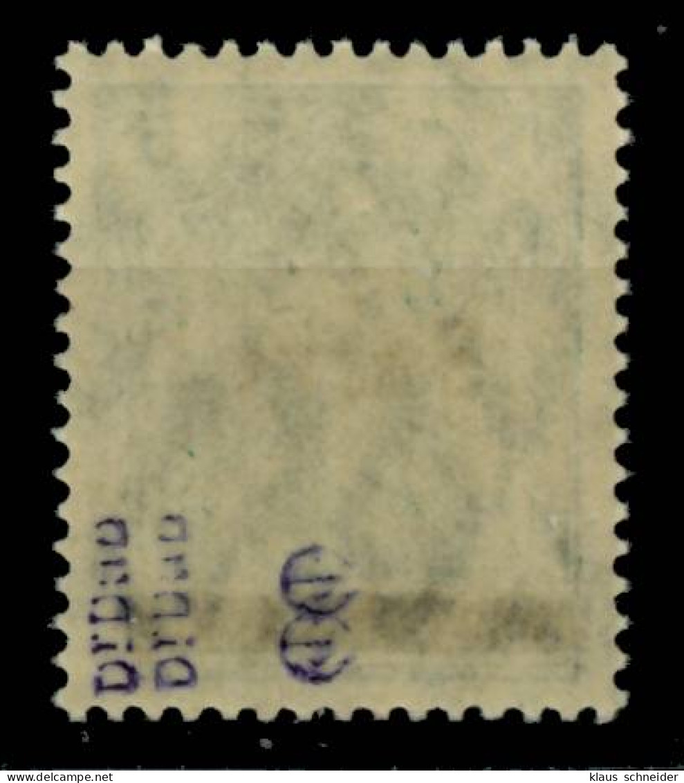 SAARGEBIET GERMANIA Nr 4bII Postfrisch Gepr. X6ACD4E - Ungebraucht