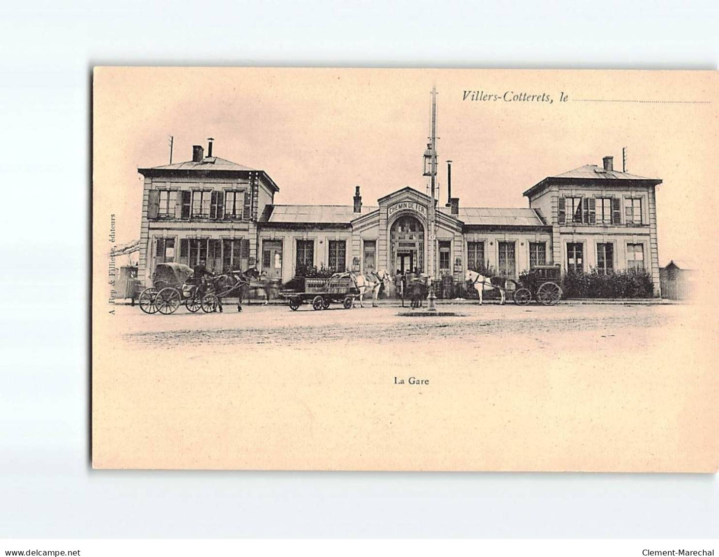 VILLERS COTTERETS : La Gare - Très Bon état - Villers Cotterets