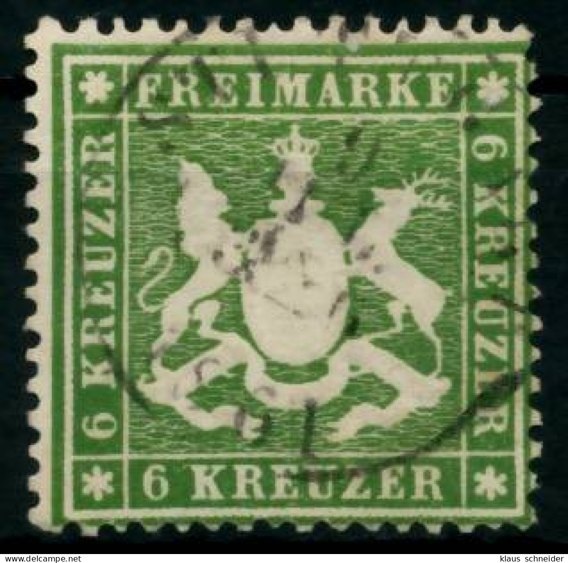 WÜRTTEMBERG AUSGABE VON 1860 61 Nr 18x Zentrisch Gestempelt X6BBB82 - Usati