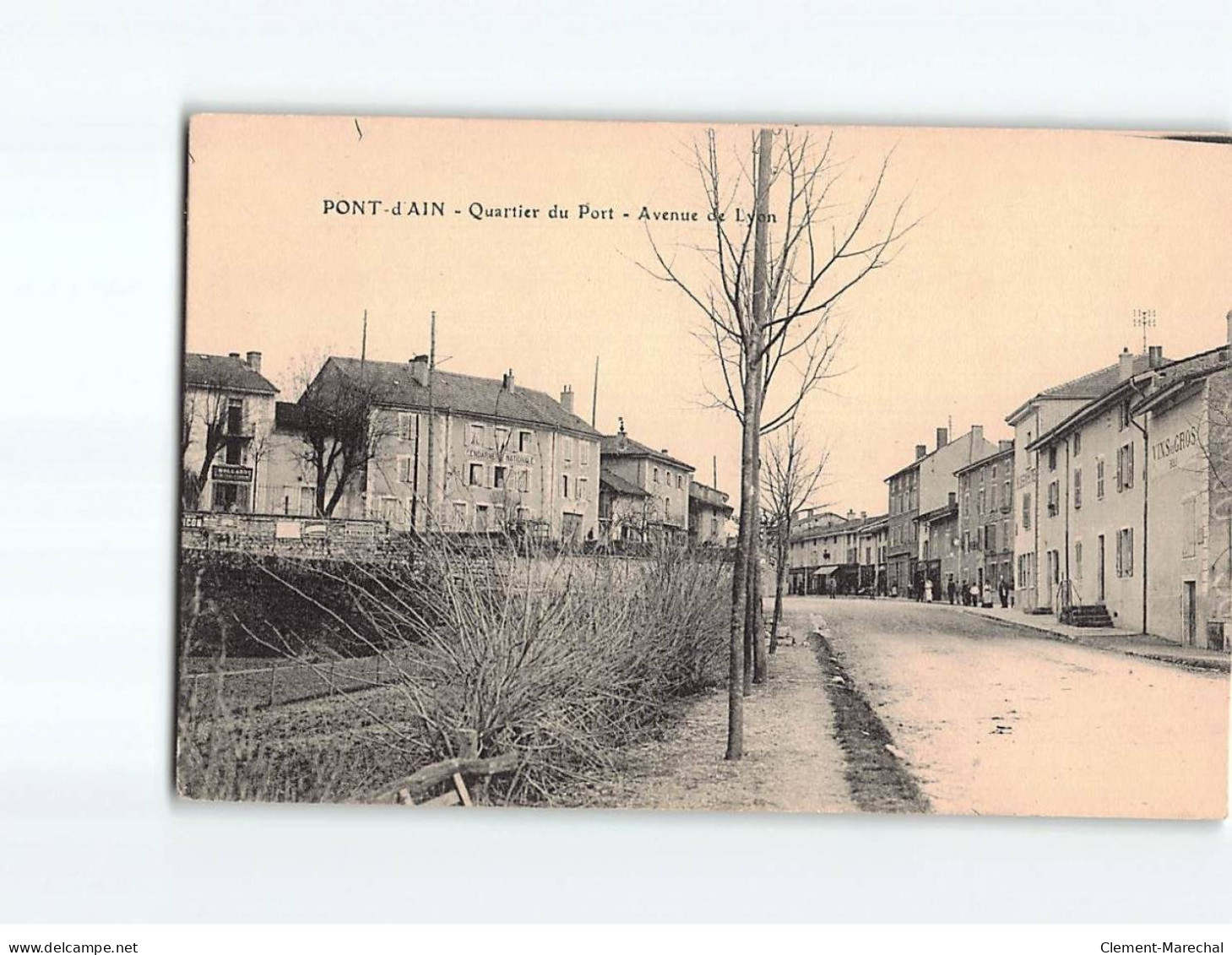 PONT D'AIN : Quartier Du Port, Avenue De Lyon - Très Bon état - Non Classificati