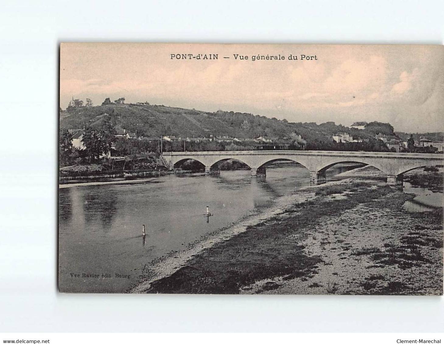 PONT D'AIN : Vue Générale Du Port - Très Bon état - Zonder Classificatie