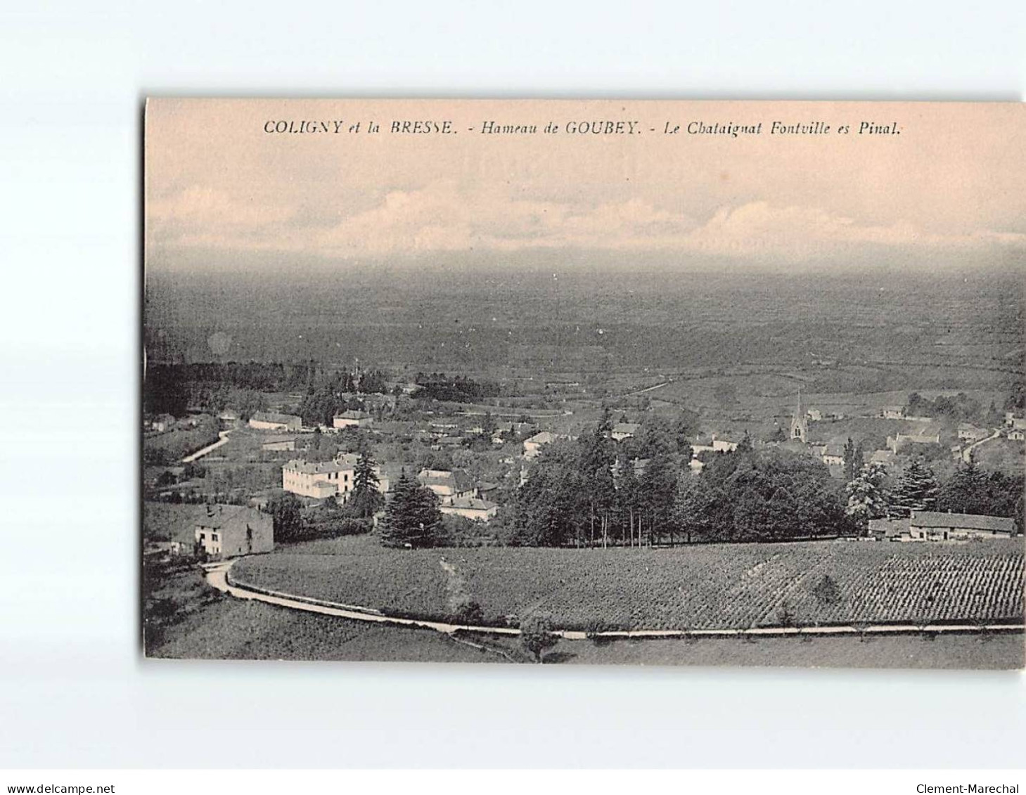 COLIGNY Et La BRESSE, Hameau De GOUBEY, Le Chataignat Fontville Es Pinal - Très Bon état - Sin Clasificación