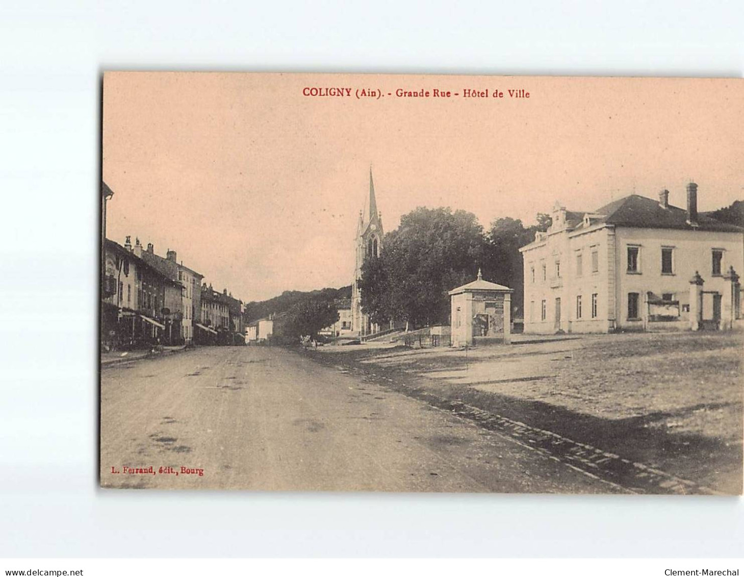 COLIGNY : Grande Rue, Hôtel De Ville - Très Bon état - Zonder Classificatie