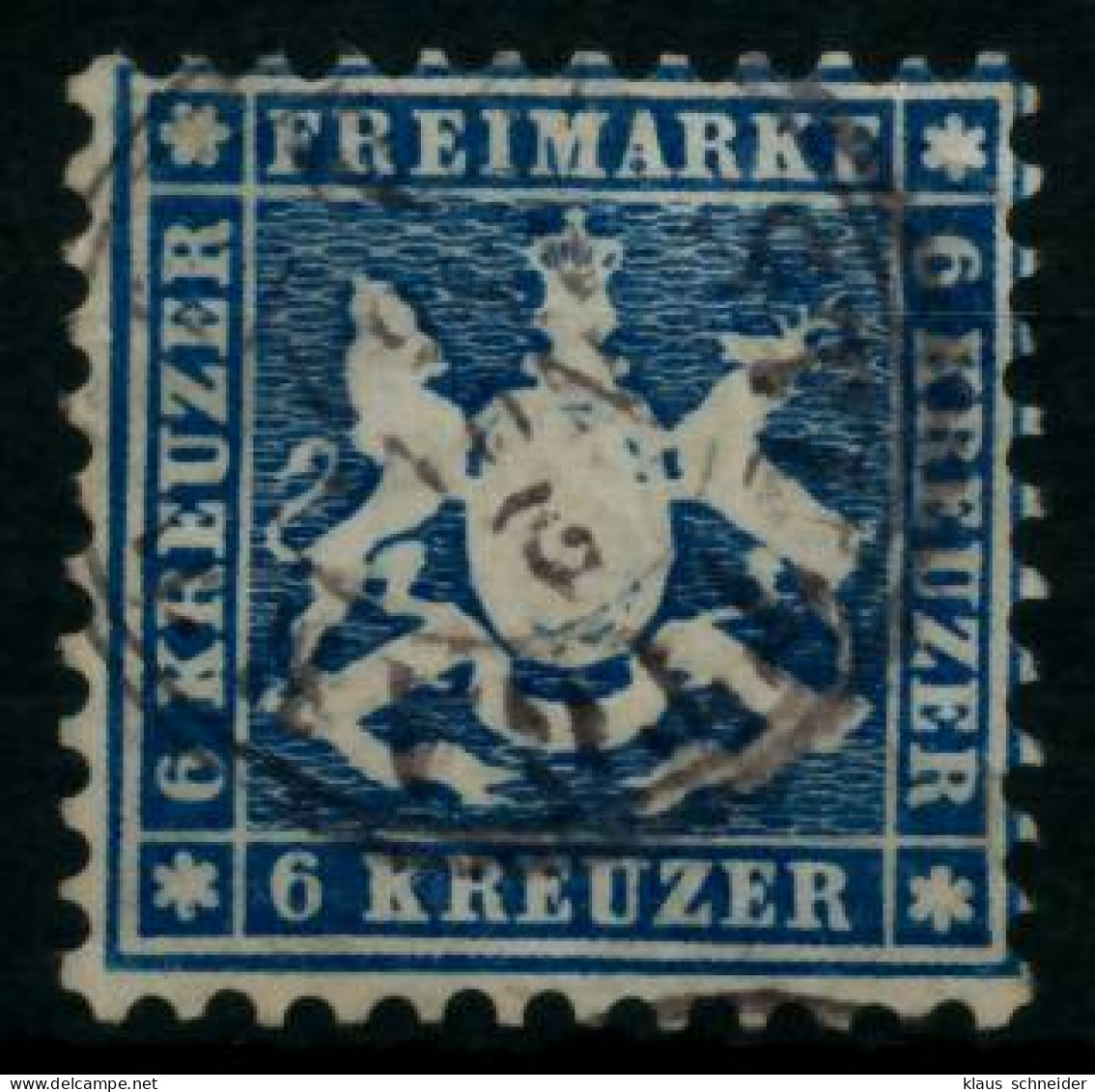 WÜRTTEMBERG AUSGABE VON 1863 Nr 27c Zentrisch Gestempelt Gep X6BBBBA - Usati