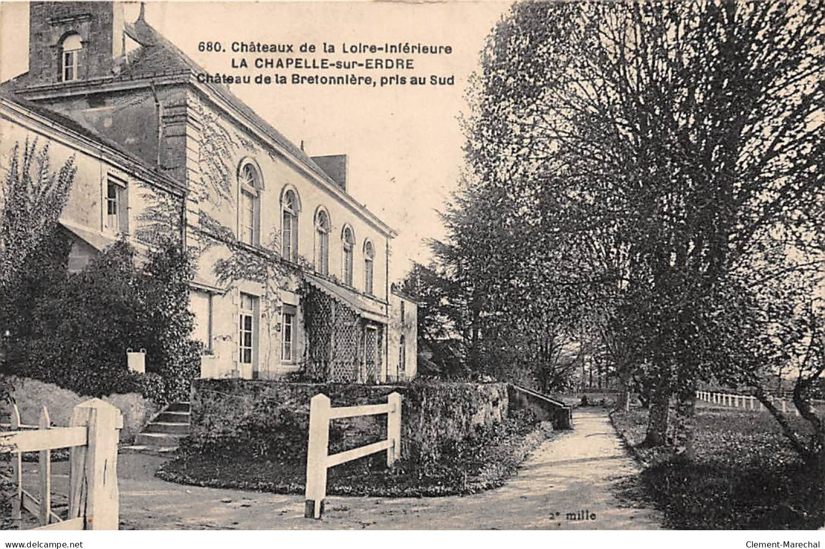 LA CHAPELLE SUR ERDRE - Château De La Bretonnière - Très Bon état - Other & Unclassified