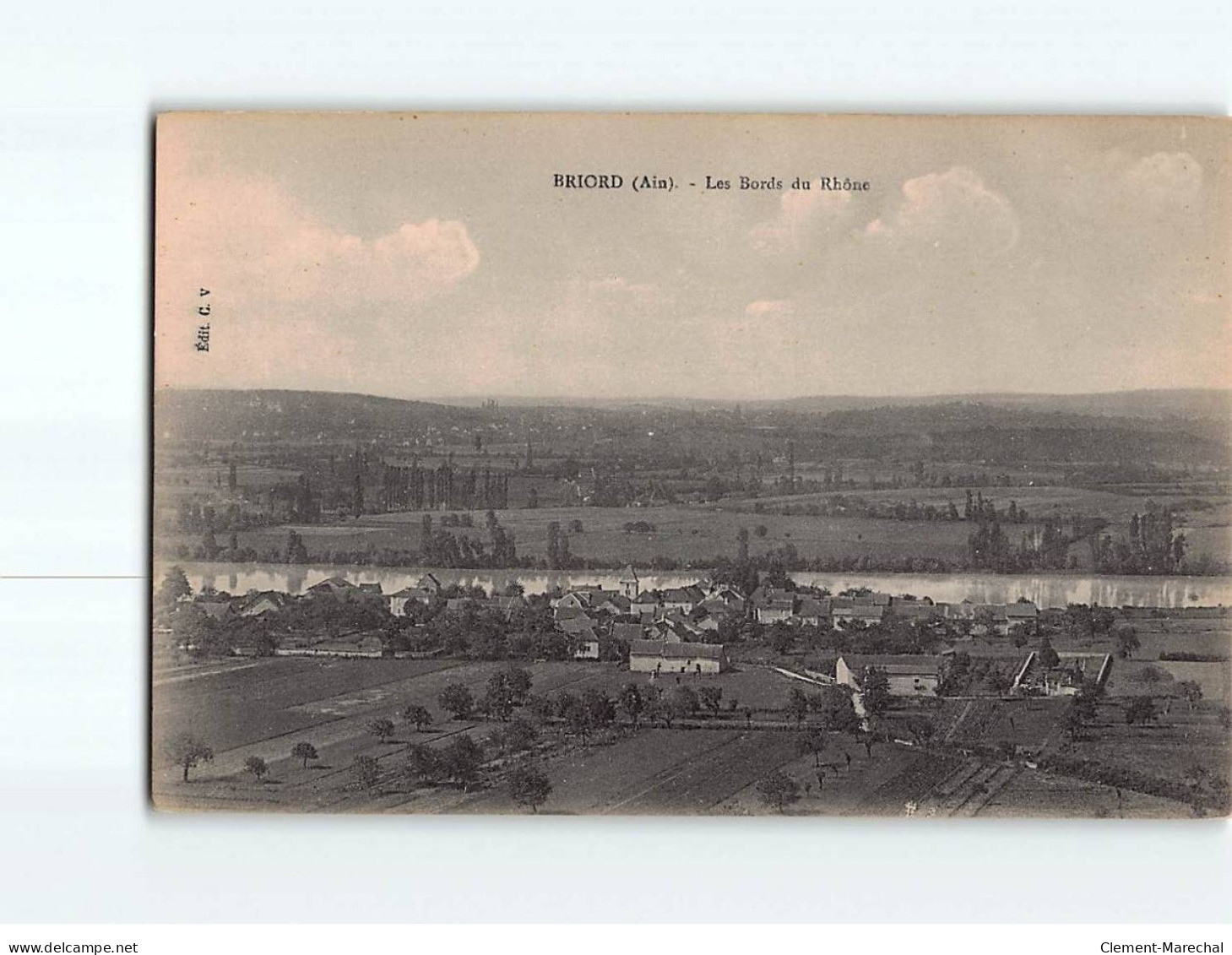 BRIORD : Les Bords Du Rhône - Très Bon état - Ohne Zuordnung