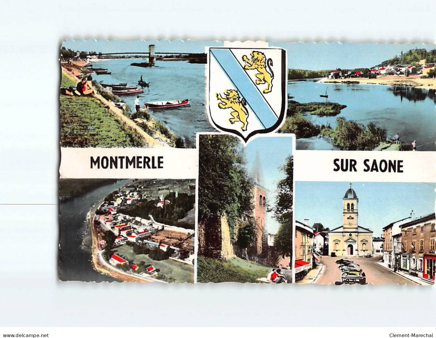 MONTMERLE SUR SAONE : Carte Souvenir, Divers Lieux - Très Bon état - Unclassified