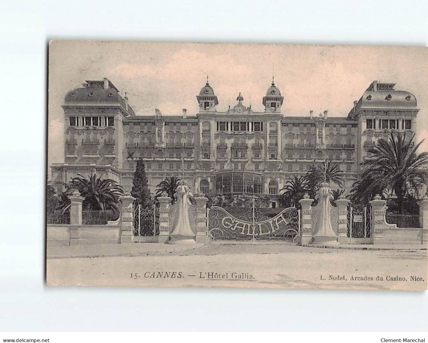 CANNES : L'Hôtel Gallia - Très Bon état - Cannes