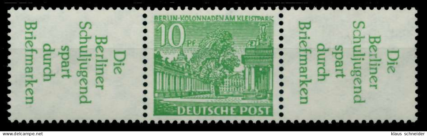 BERLIN ZUSAMMENDRUCK Nr W22 Postfrisch 3ER STR X6BE642 - Zusammendrucke