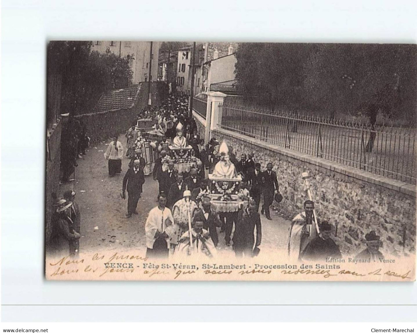 VENCE : Fête Saint-Véran, Saint-Lambert, Procession Des Saints - état - Vence