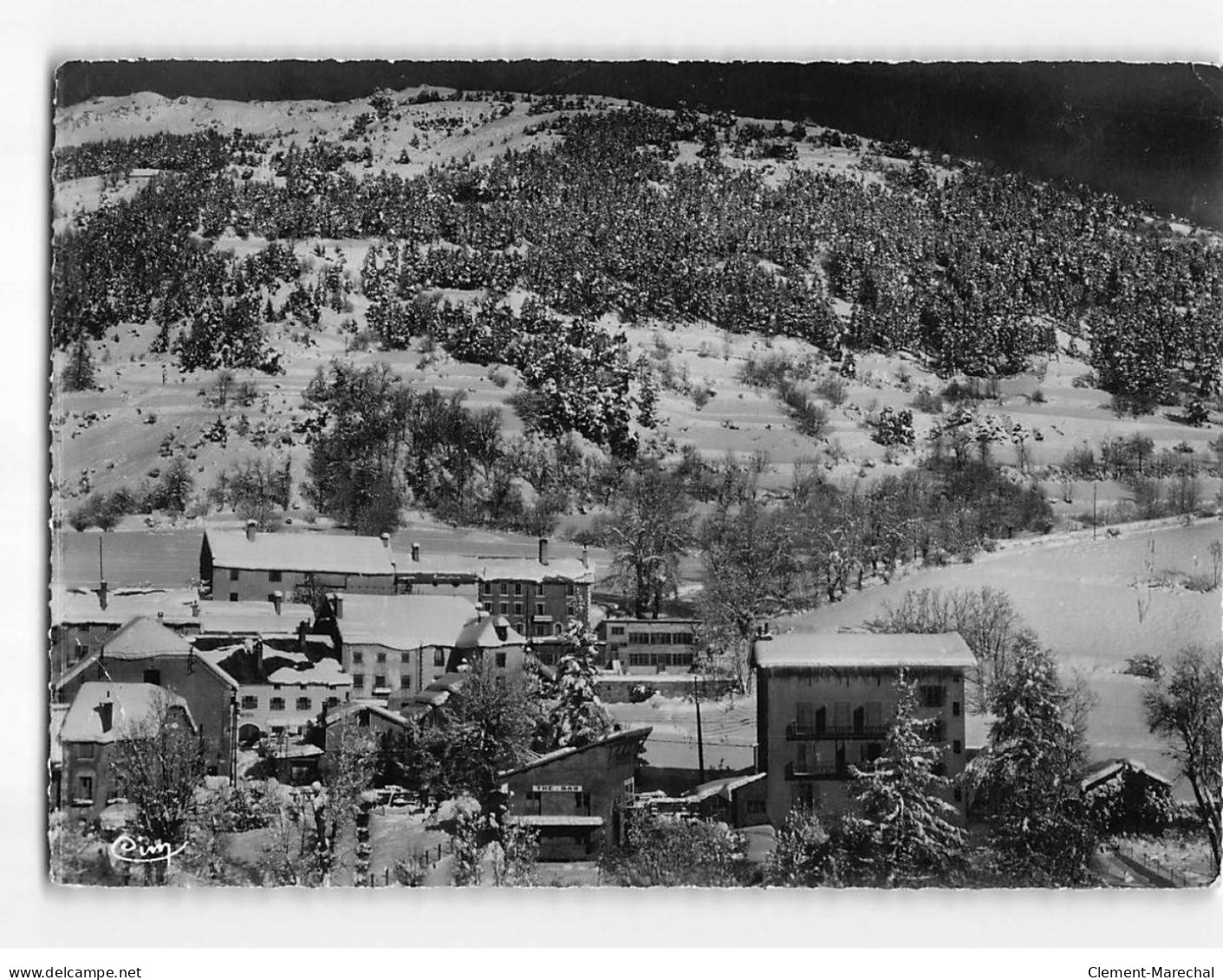 VILLENEUVE : Un Coin Du Village Sous La Neige - Très Bon état - Altri & Non Classificati