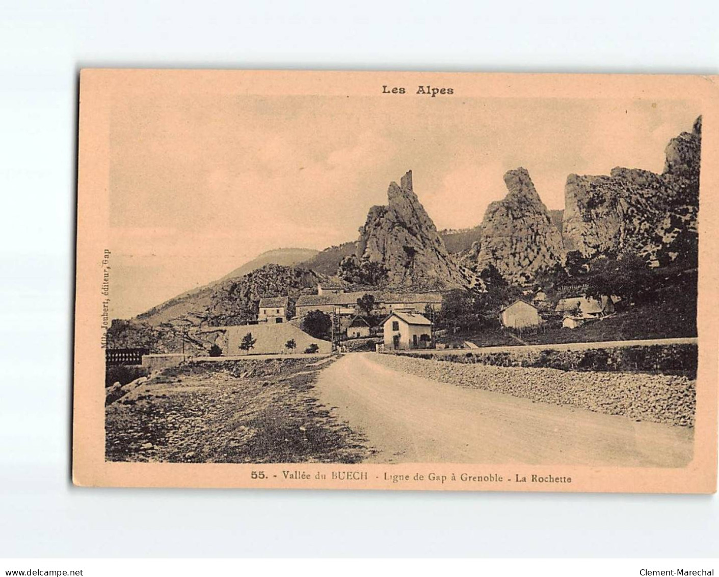 Vallée Du Buëch, Ligne De Gap à Grenoble, La Rochette - Très Bon état - Otros & Sin Clasificación