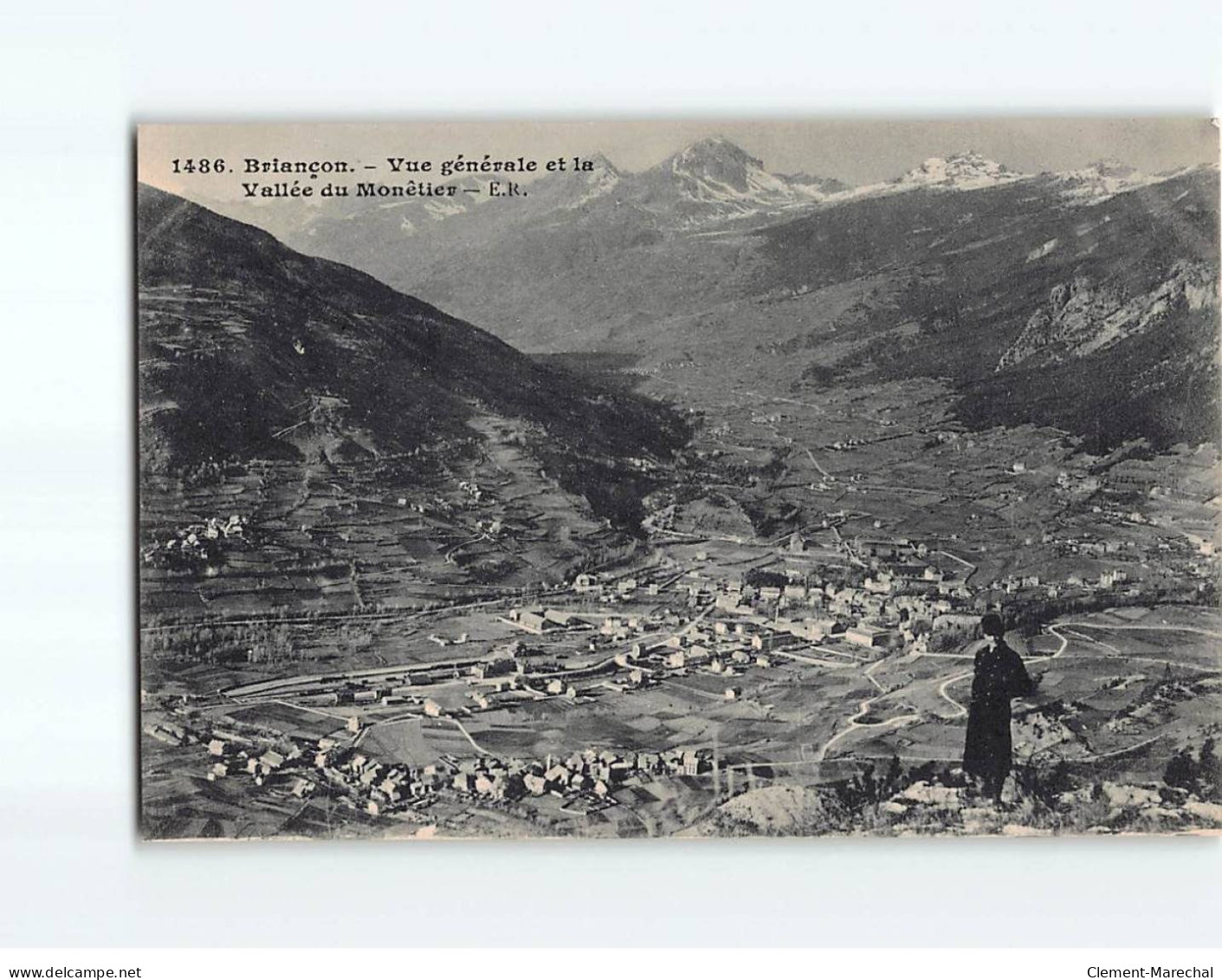 BRIANCON : Vue Générale Et La Vallée Du Monetier - Très Bon état - Briancon