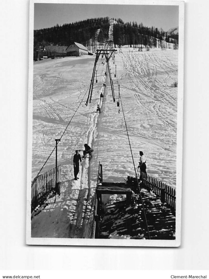 LA SAUZE : Station D'Hiver De Barcelonnette, Le Monte Pente - Très Bon état - Other & Unclassified