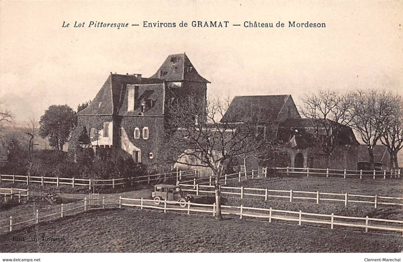 Environs De GRAMAT - Château De MORDESON - état - Andere & Zonder Classificatie