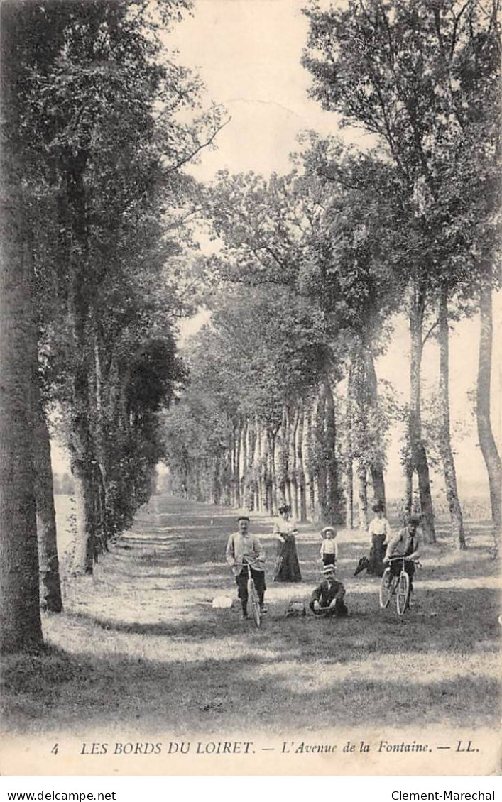 Les Bords Du Loiret - L'Avenue De La Fontaine - Très Bon état - Autres & Non Classés