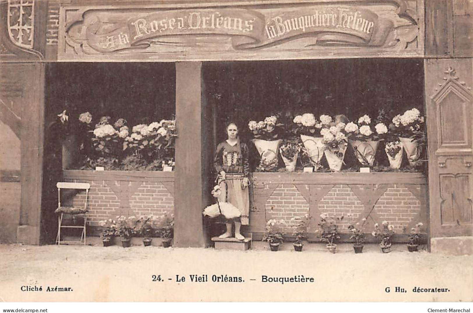 Le Vieil ORLEANS - Bouquetière - Très Bon état - Orleans