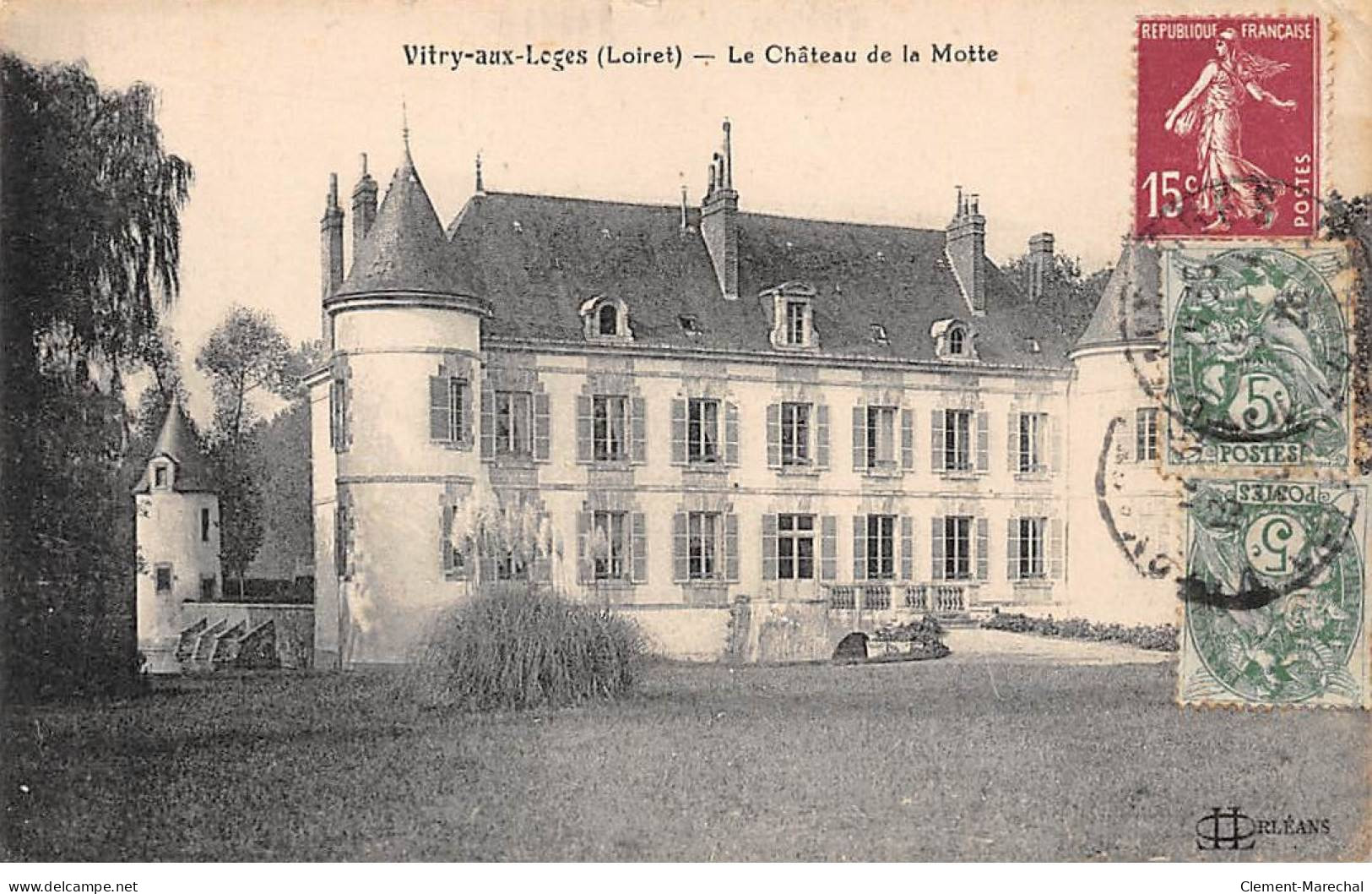 VITRY AUX LOGES - Le Château De La Motte - état - Other & Unclassified