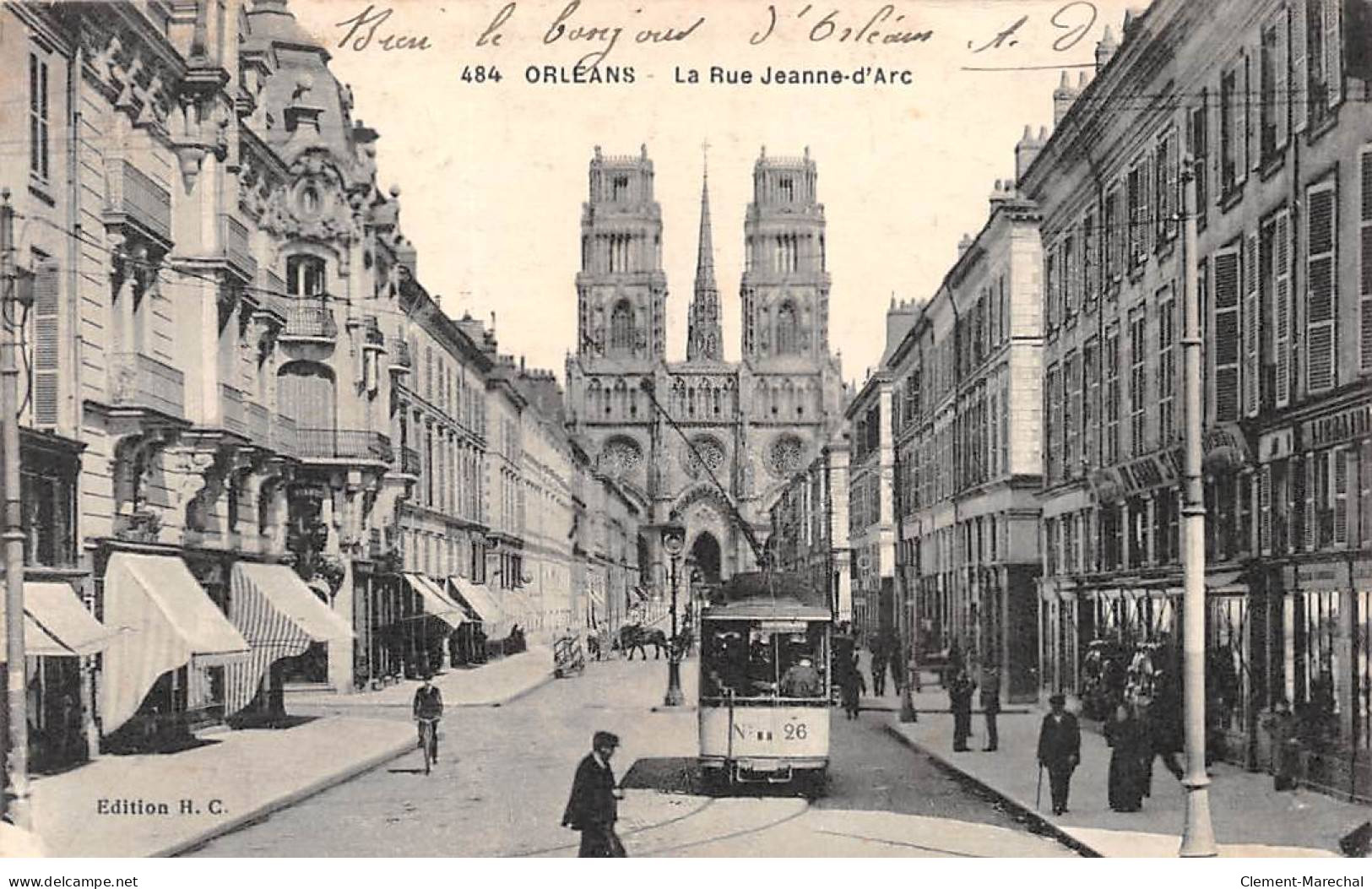 ORLEANS - La Rue Jeanne D'Arc - Très Bon état - Orleans