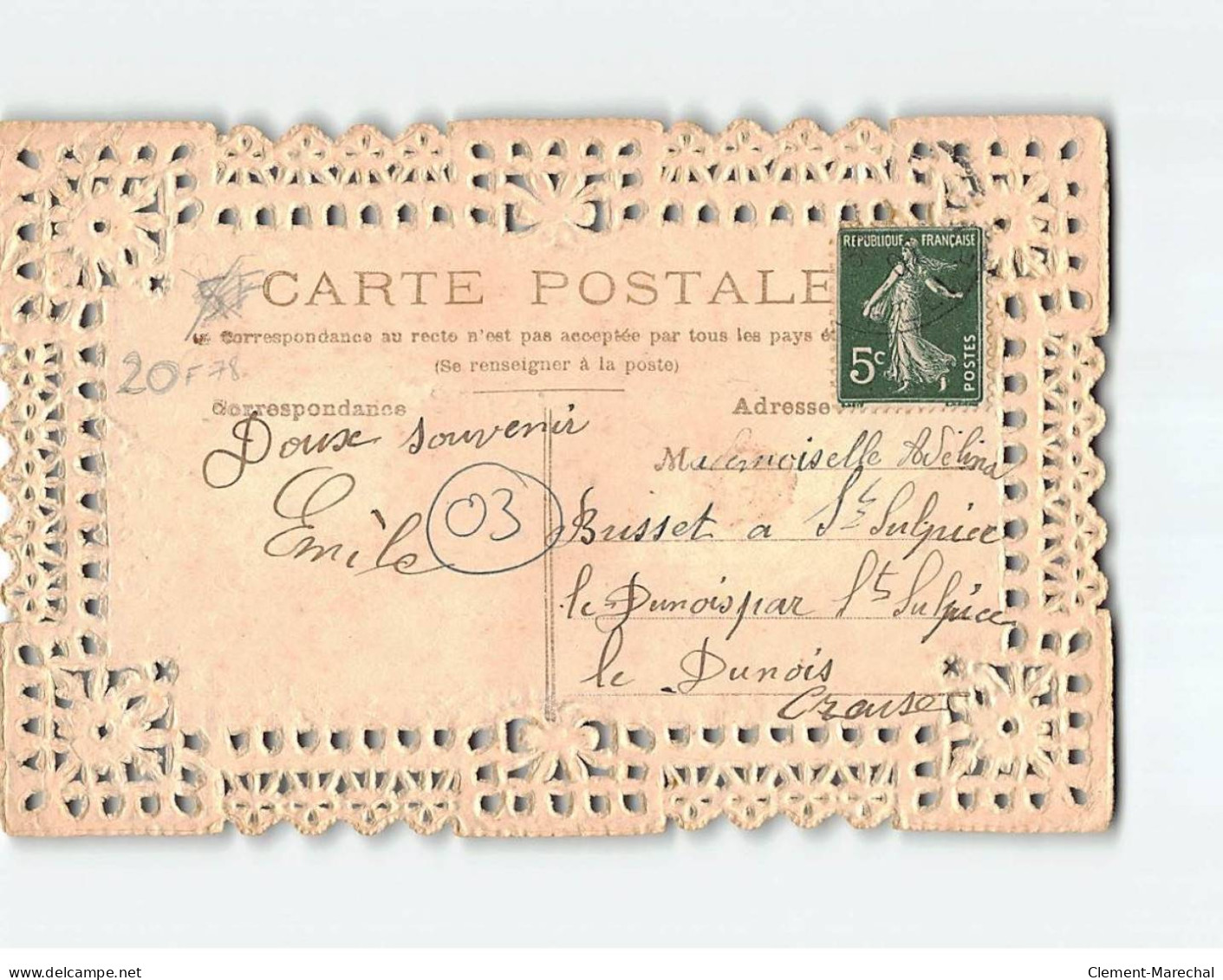 MEAULINE : Carte Souvenir De Nouvelle Année - Très Bon état - Sonstige & Ohne Zuordnung