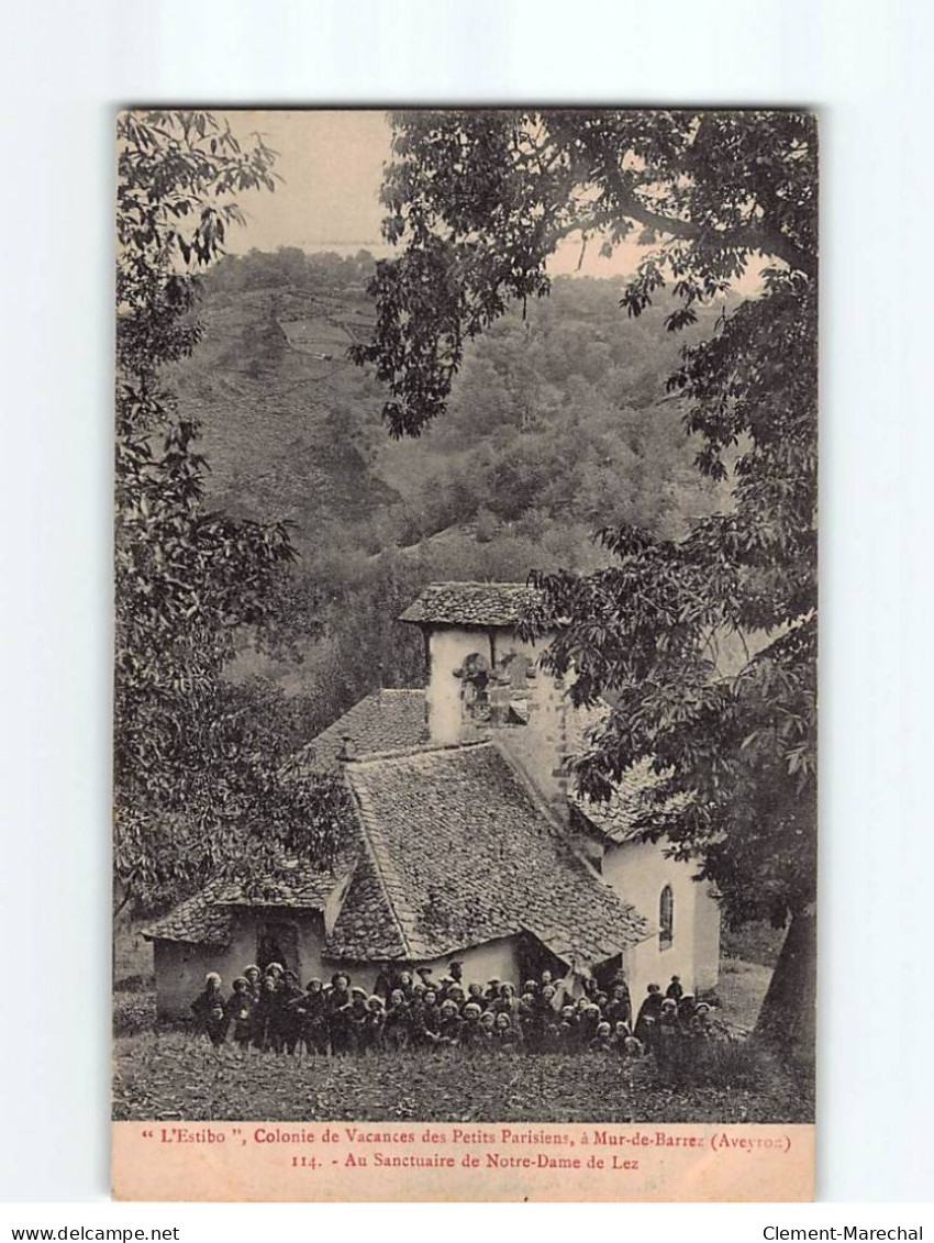 L'ESTIBO : Colonie De Vacances Des Petits Parisiens à Mur-de-Barrez, Au Sanctuaire De N.-D De Lez - Très Bon état - Andere & Zonder Classificatie