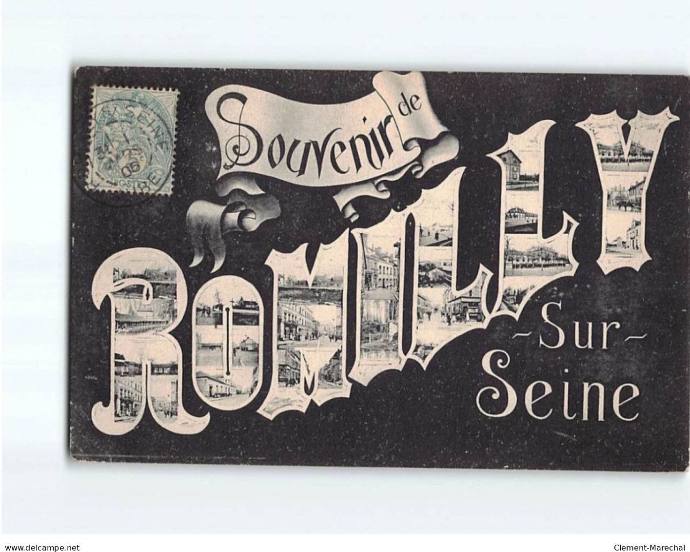 ROMILLY SUR SEINE : Carte Souvenir - état - Romilly-sur-Seine