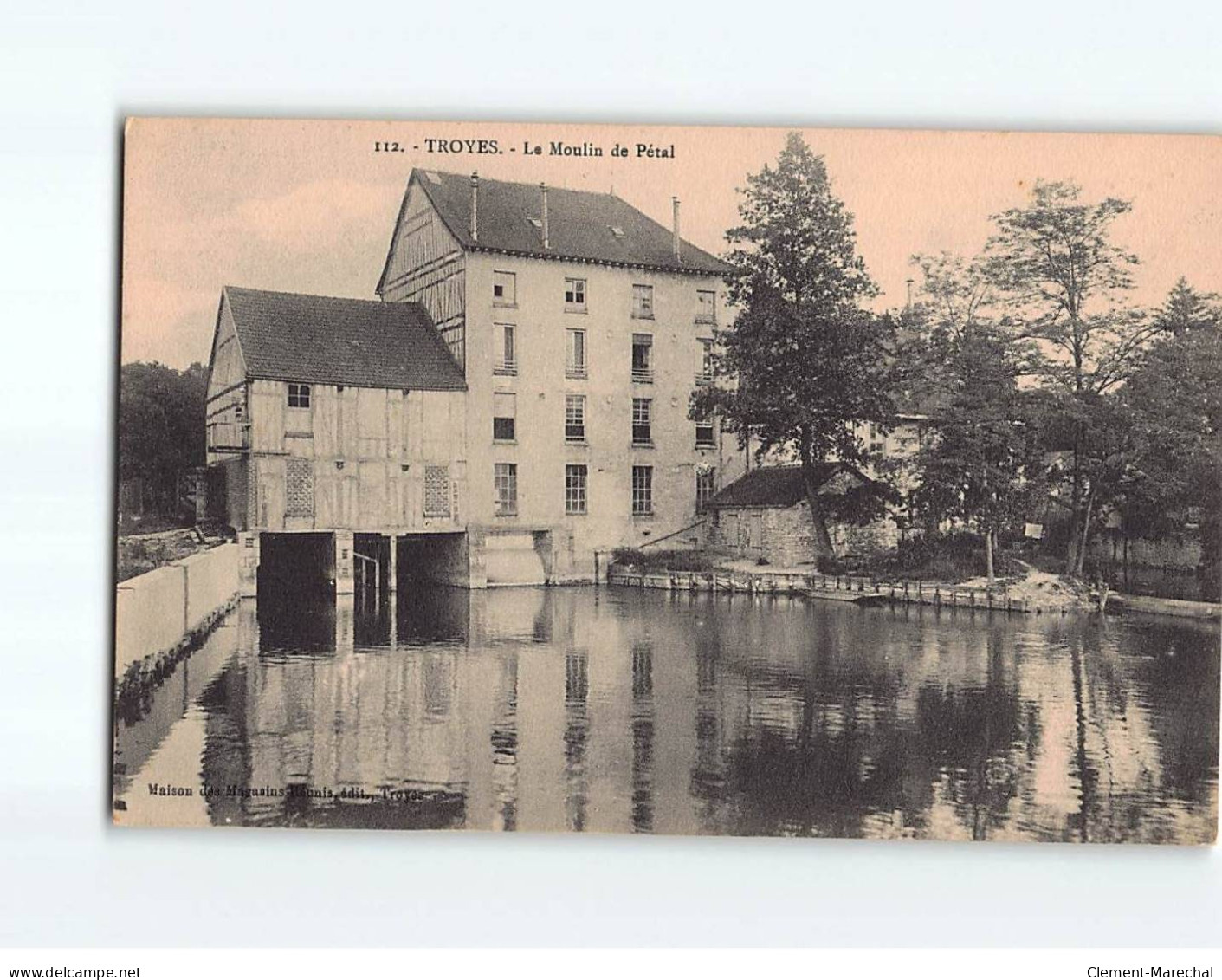 TROYES : Le Moulin De Pétal - Très Bon état - Troyes