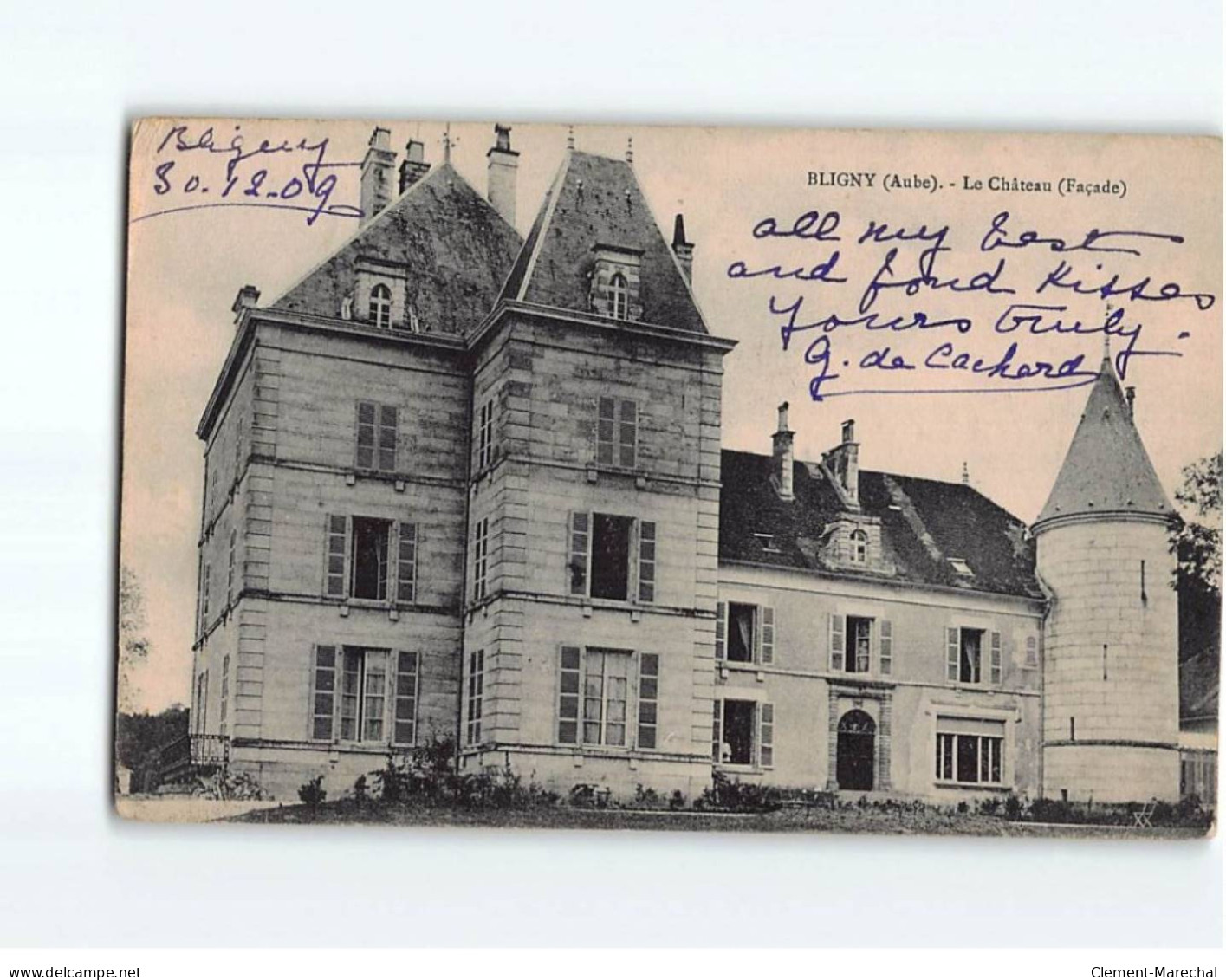 BLIGNY : Le Château - état - Sonstige & Ohne Zuordnung