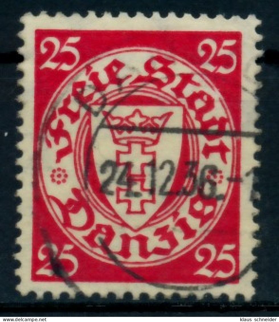 DANZIG 1935 Nr 246 Gestempelt X6D0FB6 - Afgestempeld