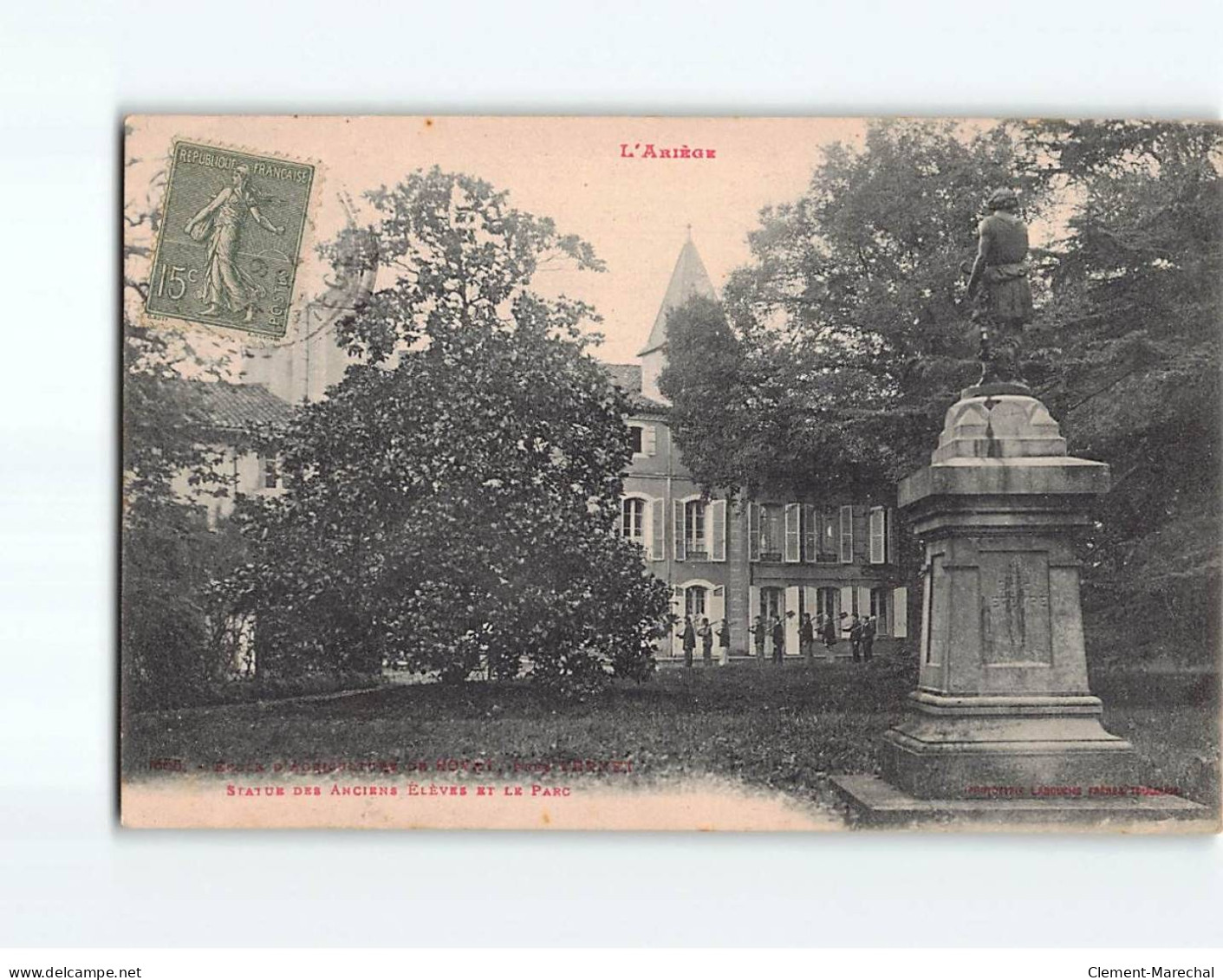 L'Ecole D'agriculture De Royat, Statue Des Anciens élèves Et Le Parc - Très Bon état - Andere & Zonder Classificatie