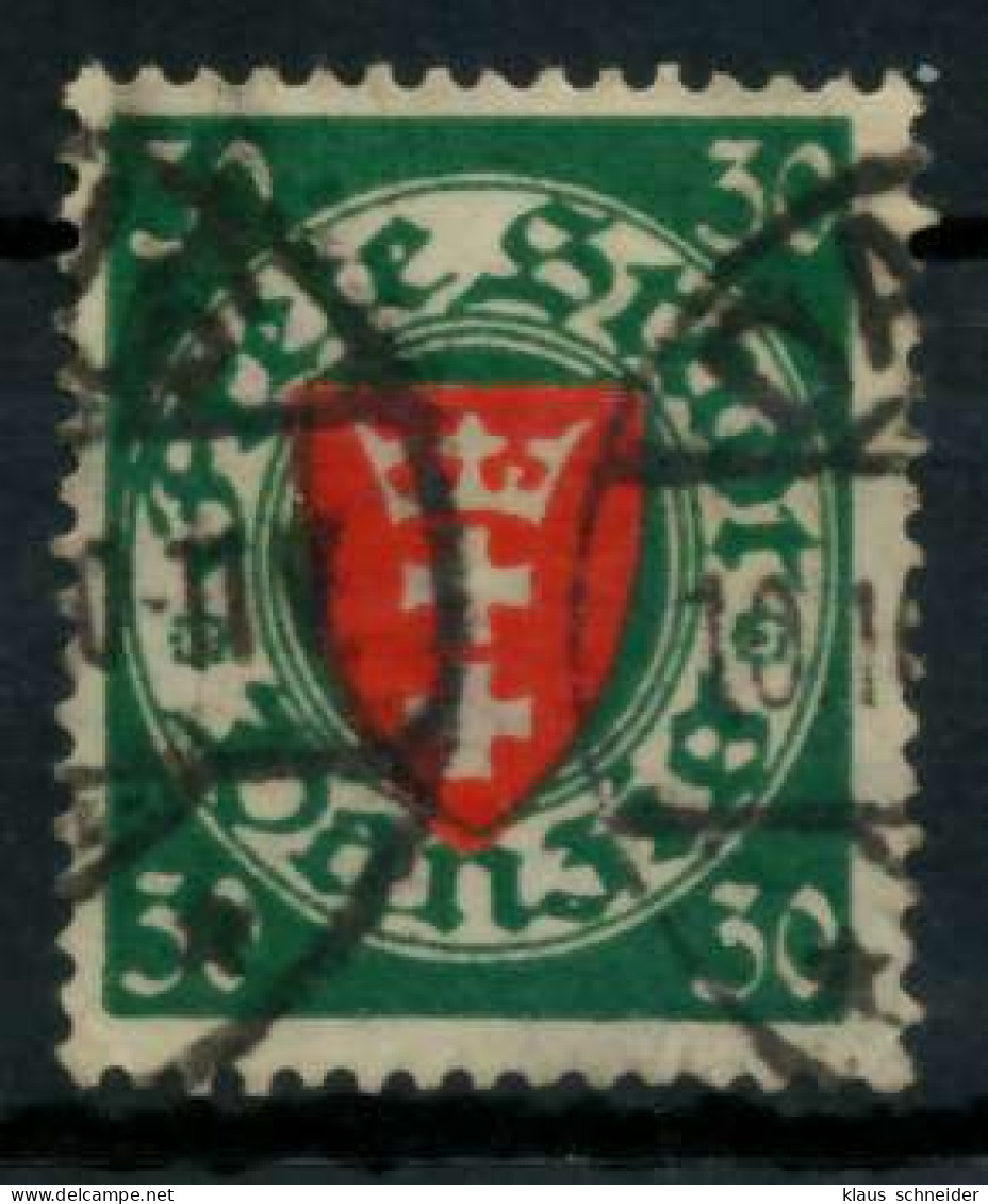 DANZIG 1924 Nr 198xaa Gestempelt X6D385E - Gebraucht