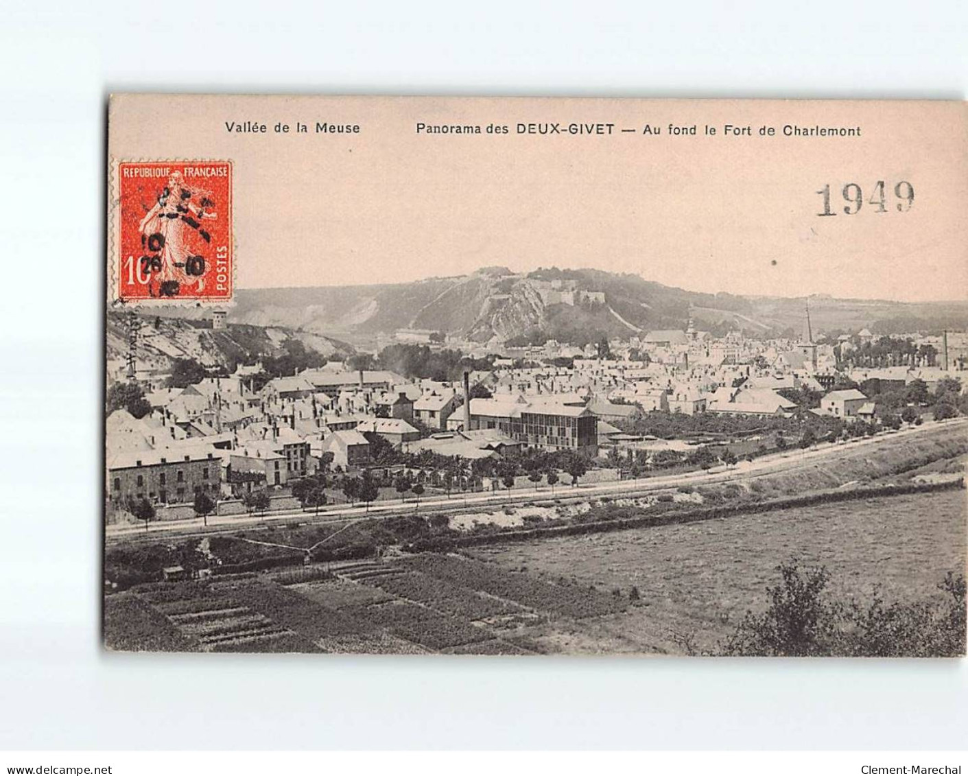 Panorama Des DEUX-GIVET : Au Fond, Le Fort De Charlemont - Très Bon état - Other & Unclassified
