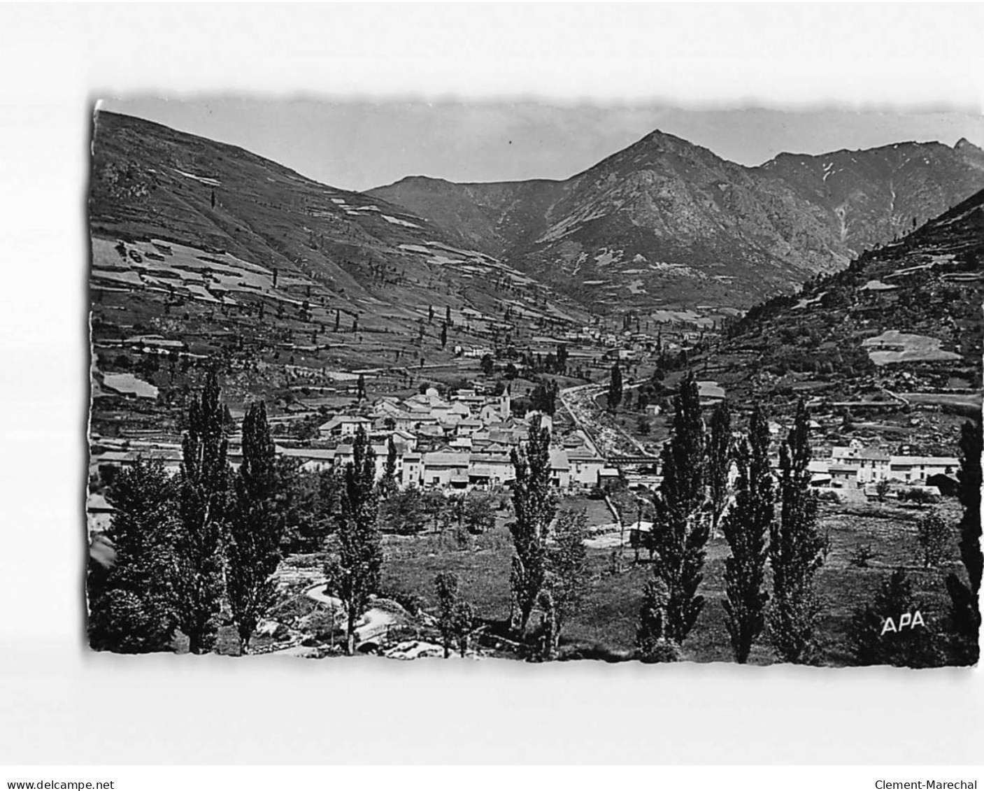 MERENS LES VALS : Vue Générale Du Village - Très Bon état - Andere & Zonder Classificatie