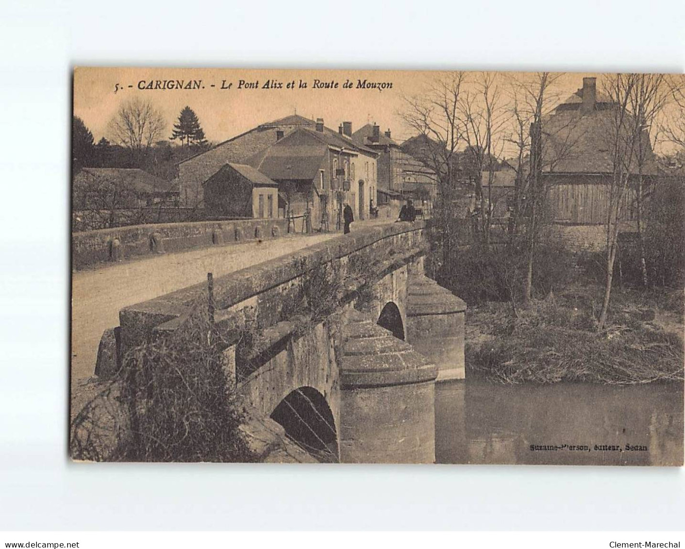 CARIGNAN : Le Pont Alix Et La Route De Mouzon - Très Bon état - Sonstige & Ohne Zuordnung