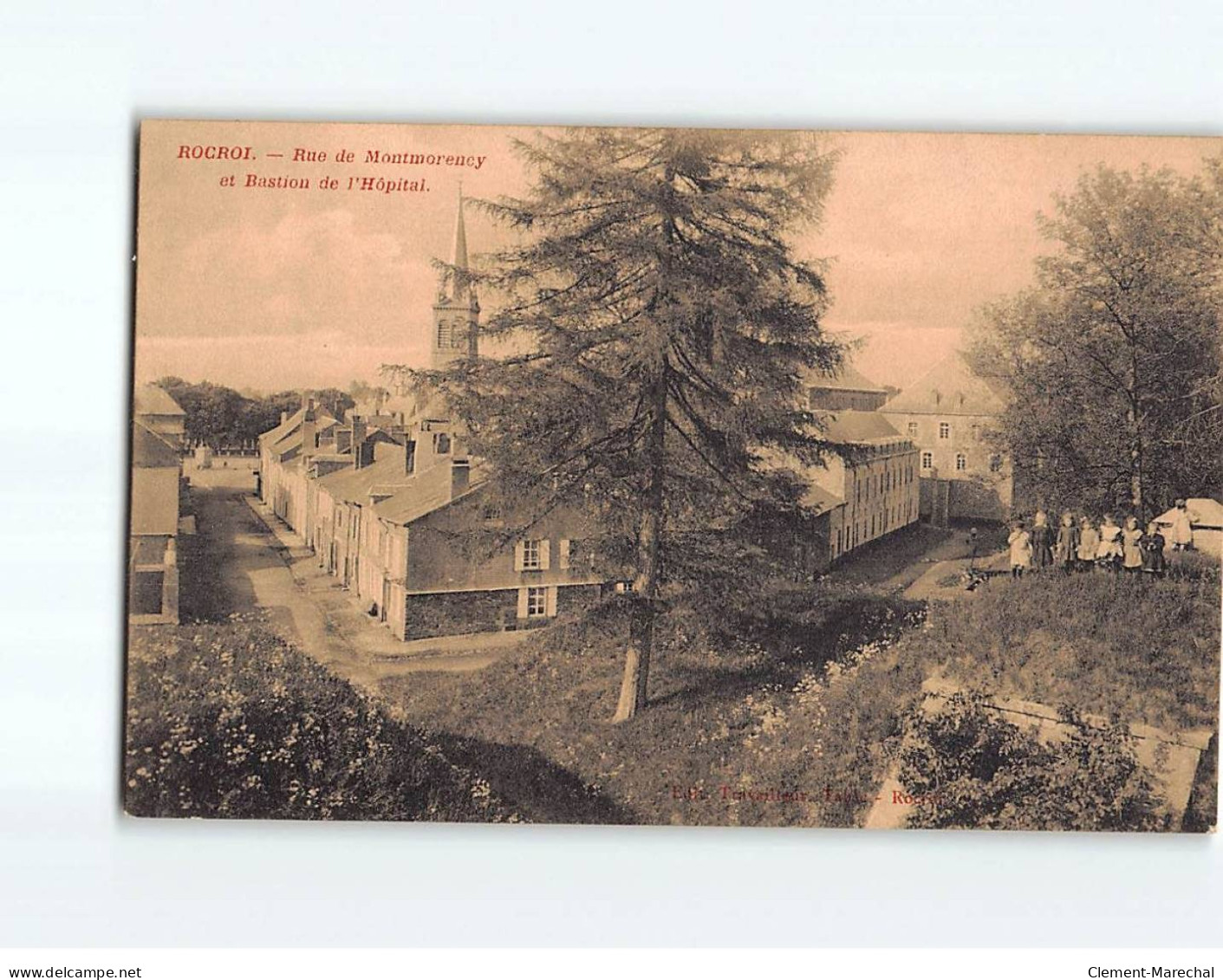 ROCROI : Rue De Montmorency Et Bastion De L'Hôpital - Très Bon état - Sonstige & Ohne Zuordnung