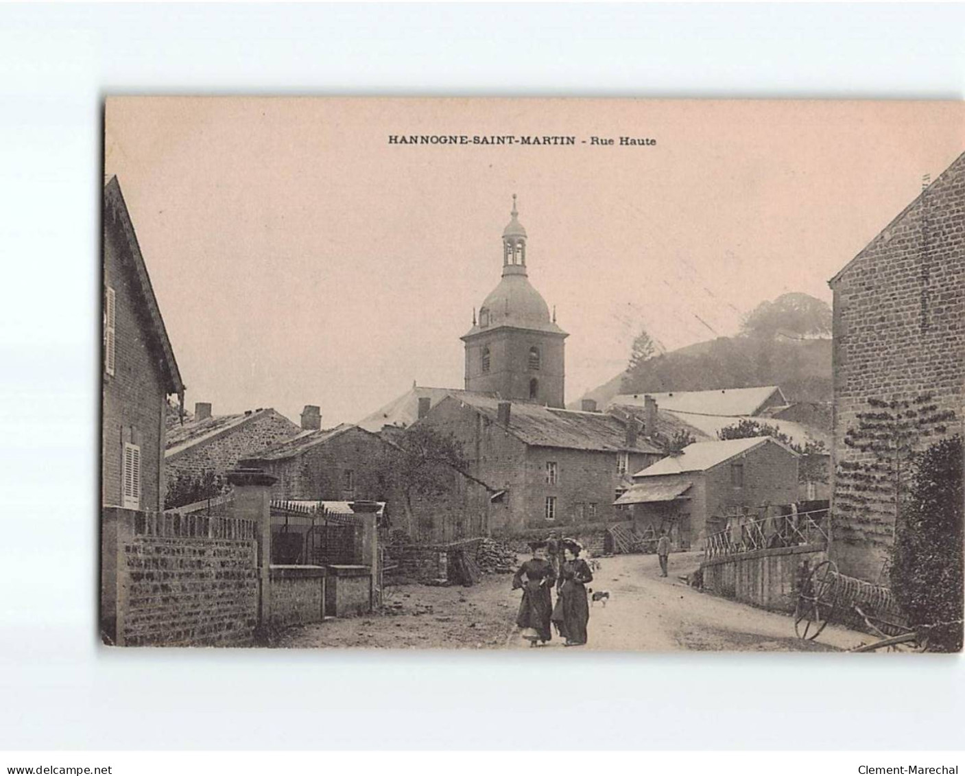 HANNOGNE SAINT MARTIN : Rue Haute - Très Bon état - Autres & Non Classés