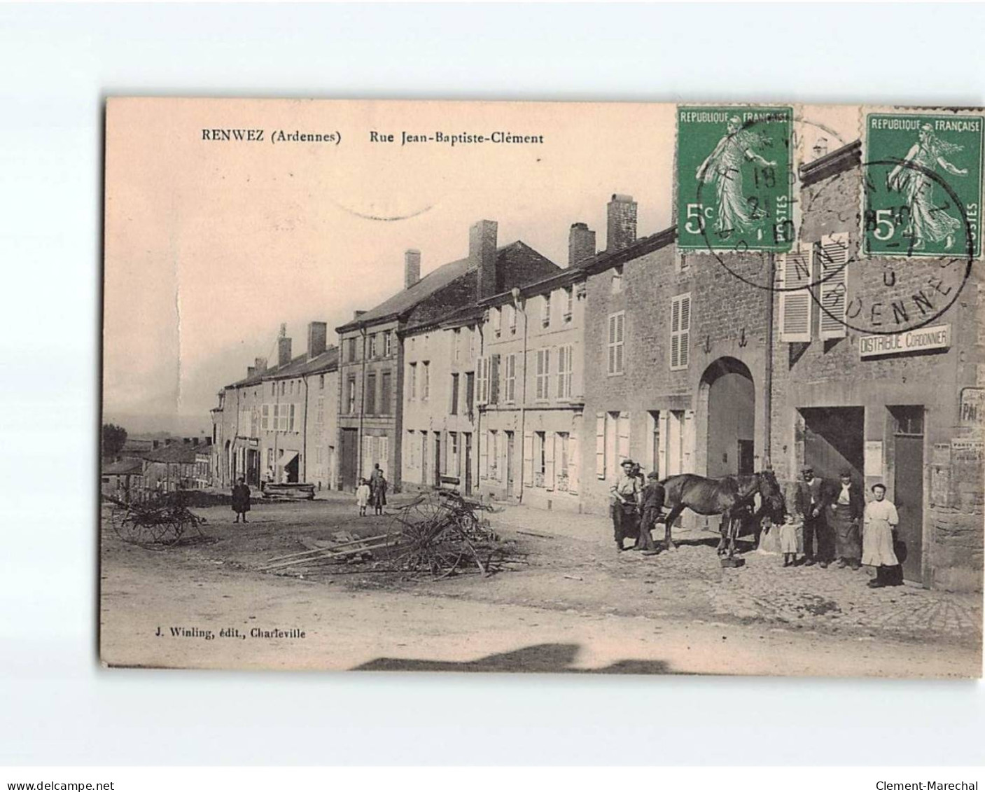 RENWEZ : Rue Jean-Baptiste-Clément - Très Bon état - Sonstige & Ohne Zuordnung