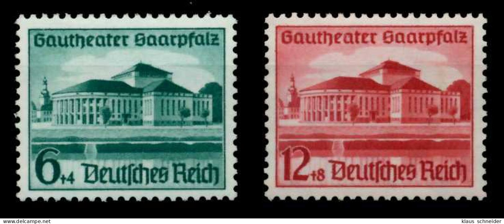 3. REICH 1938 Nr 673-674 Postfrisch X6DA766 - Nuevos