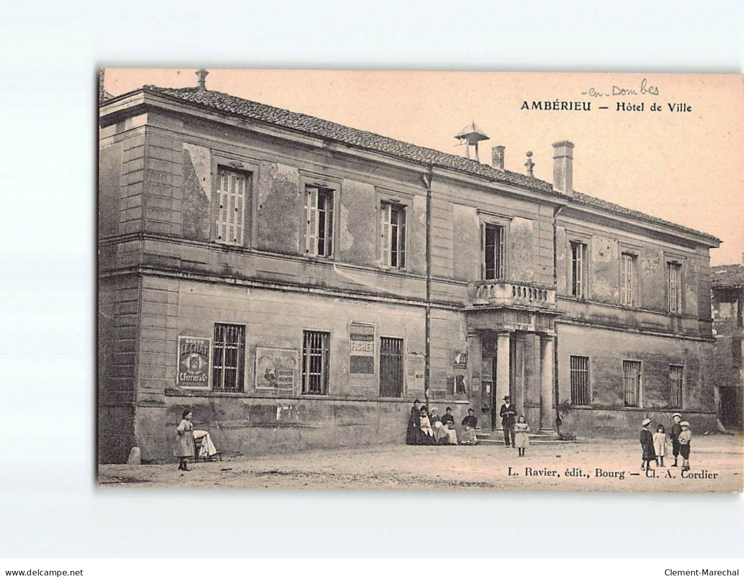 AMBERIEU : Hôtel De Ville - Très Bon état - Unclassified