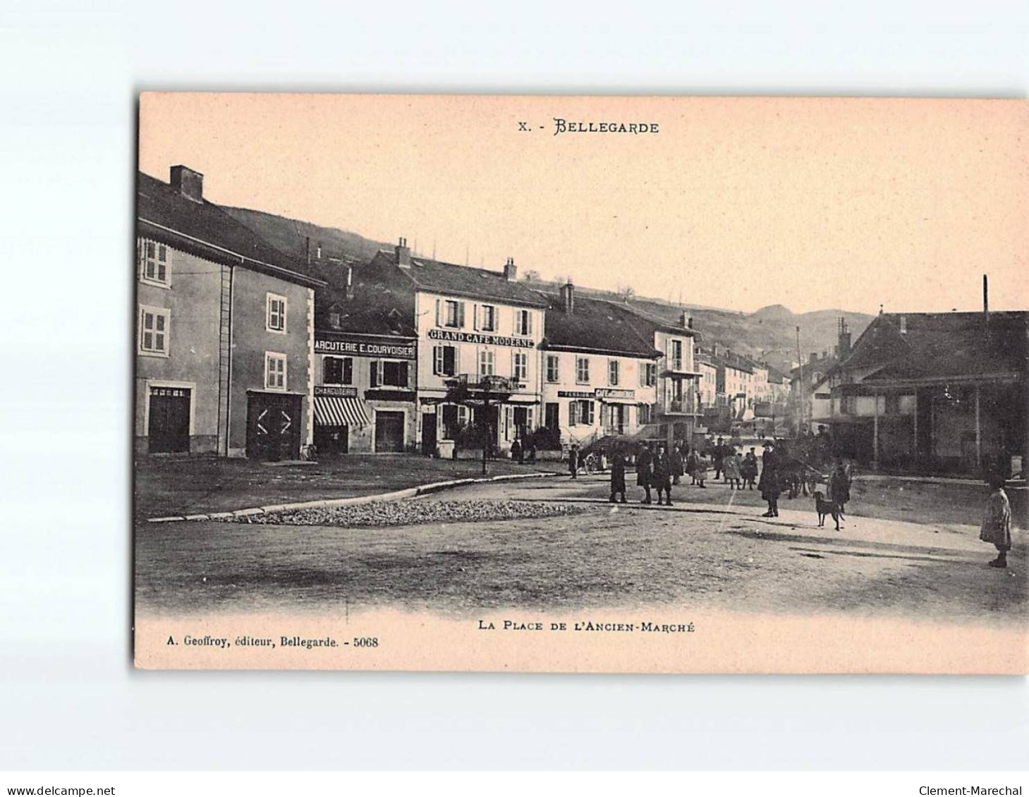 BELLEGARDE : La Place De L'Ancien-Marché - Très Bon état - Bellegarde-sur-Valserine