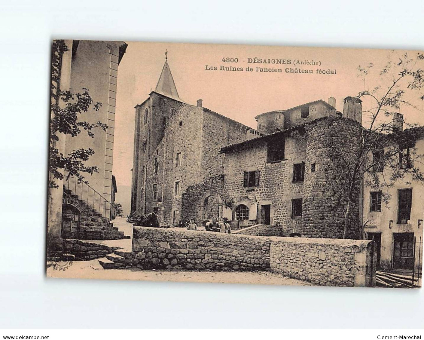 DESAIGNES : Les Ruines De L'ancien Château Féodal - Très Bon état - Other & Unclassified
