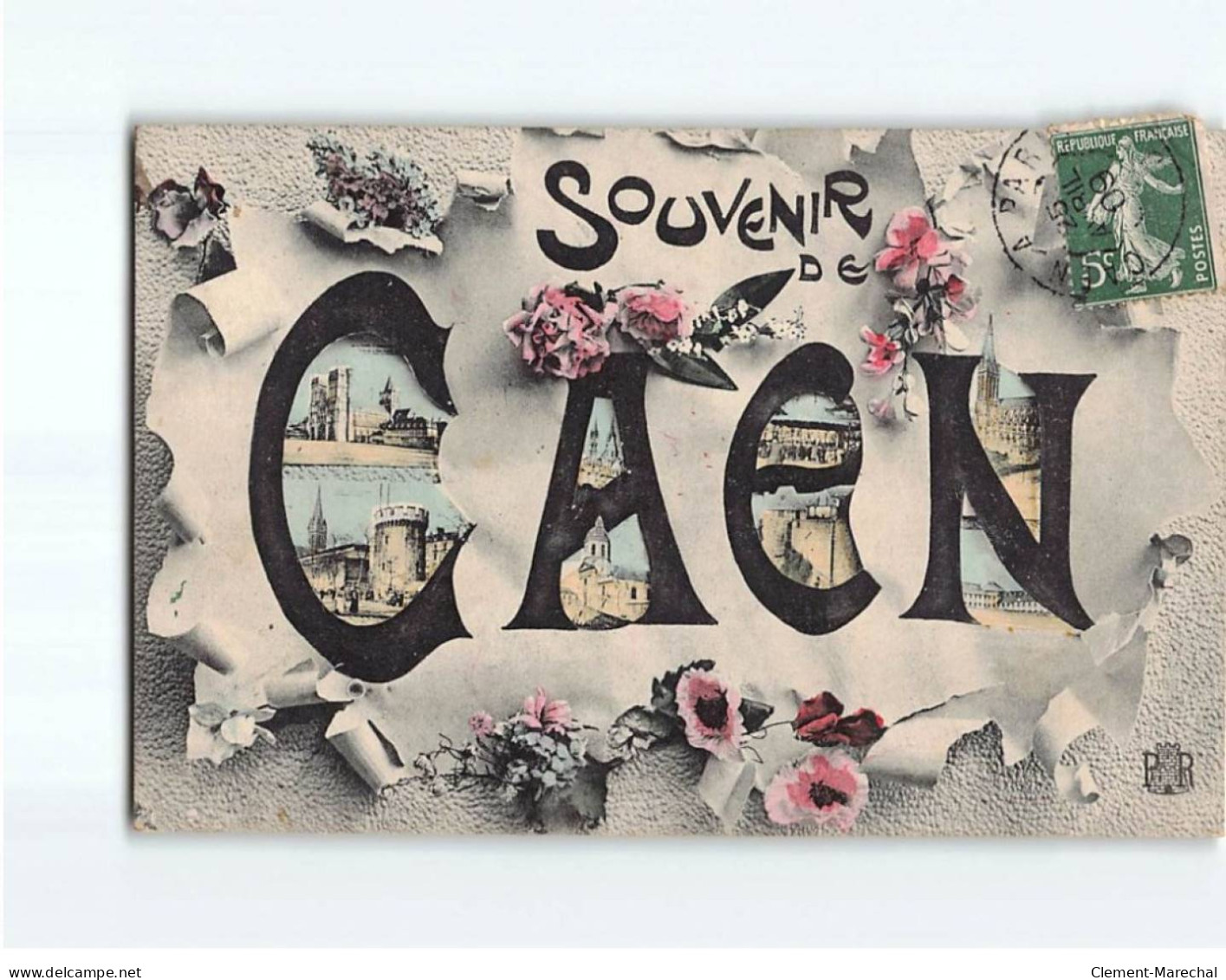 CAEN : Carte Souvenir - Très Bon état - Caen