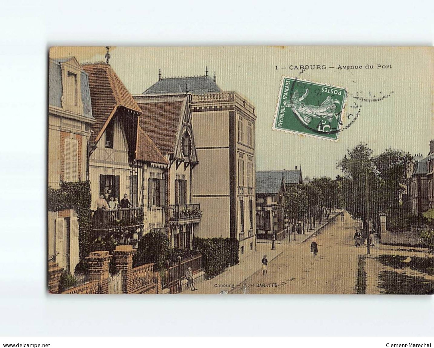 CABOURG : Avenue Du Port - Très Bon état - Cabourg