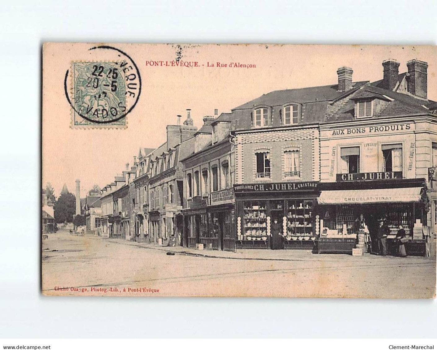 PONT L'EVEQUE : La Rue D'Alençon - Très Bon état - Pont-l'Evèque