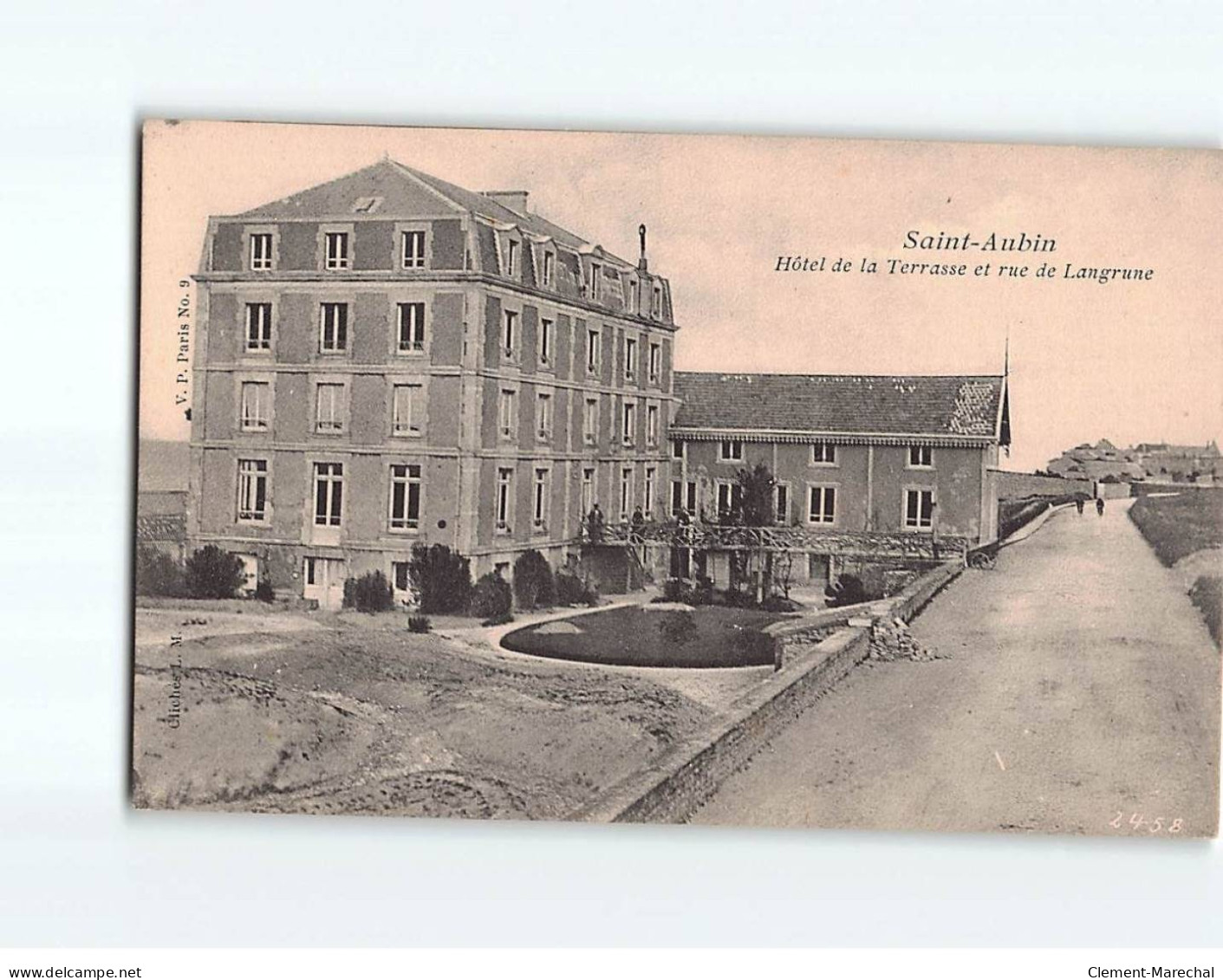 SAINT AUBIN : Hôtel De La Terrasse Et Rue De Langrune - Très Bon état - Saint Aubin