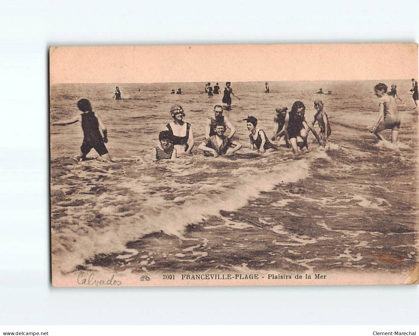 FRANCEVILLE PLAGE : Plaisirs De La Mer - état - Andere & Zonder Classificatie