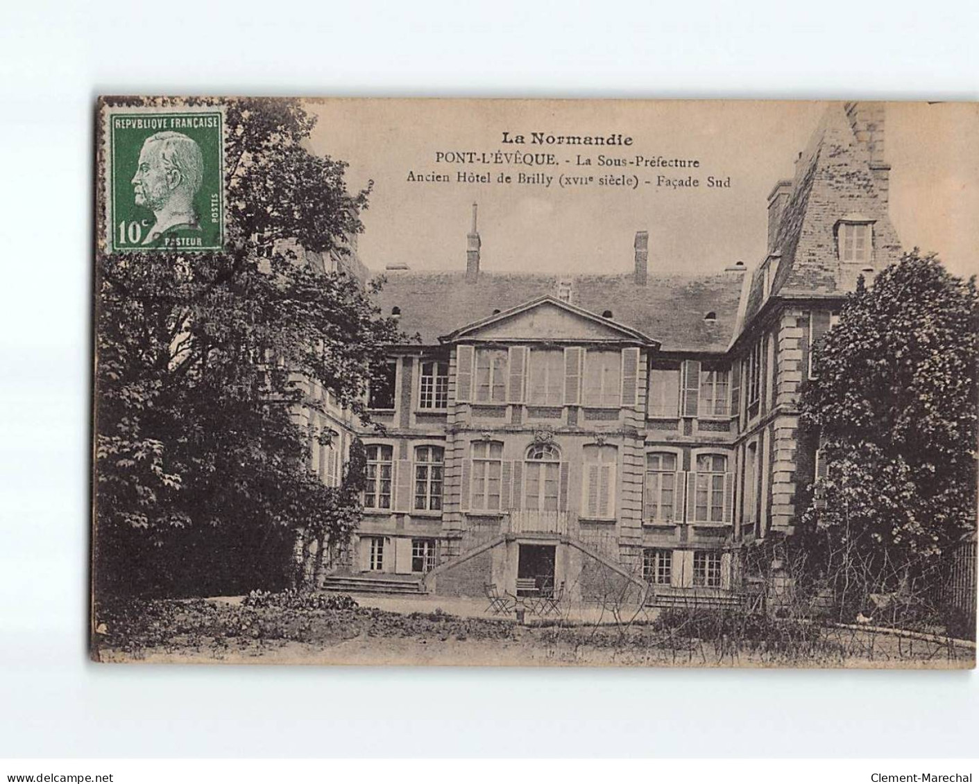 PONT L'EVEQUE : La Sous-Préfecture, Ancien Hôtel De Brilly - Très Bon état - Pont-l'Evèque