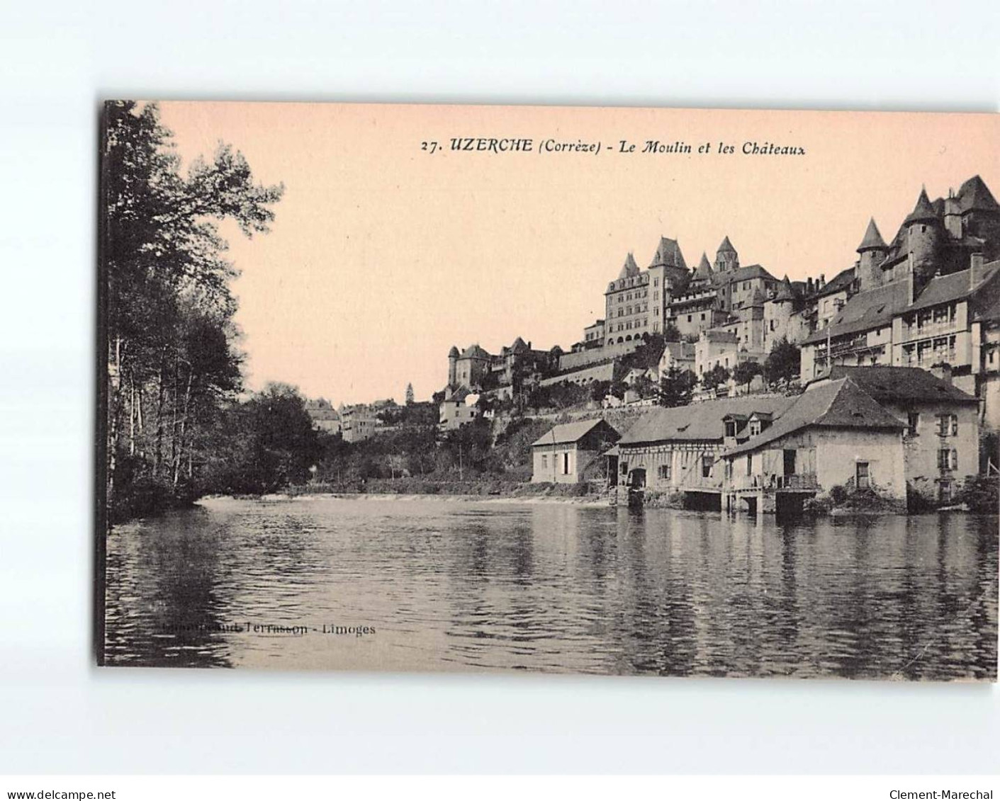 UZERCHE : Le Moulin Et Les Châteaux - Très Bon état - Autres & Non Classés