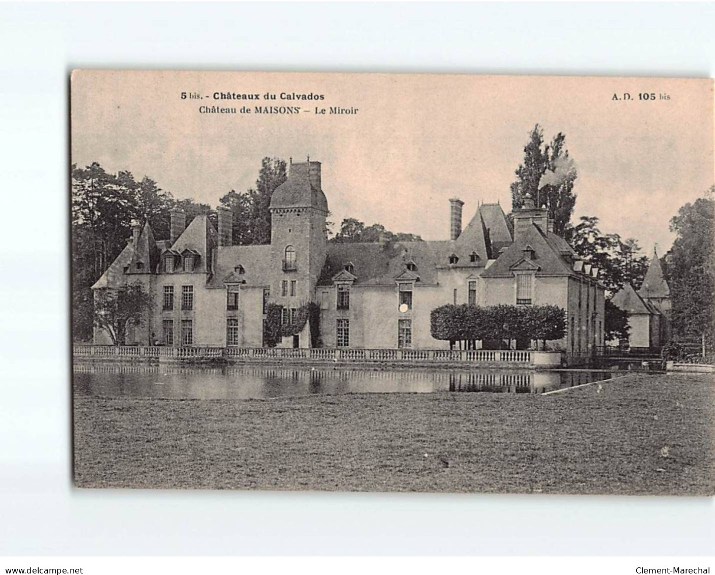 Château De Maisons, Le Miroir - Très Bon état - Sonstige & Ohne Zuordnung