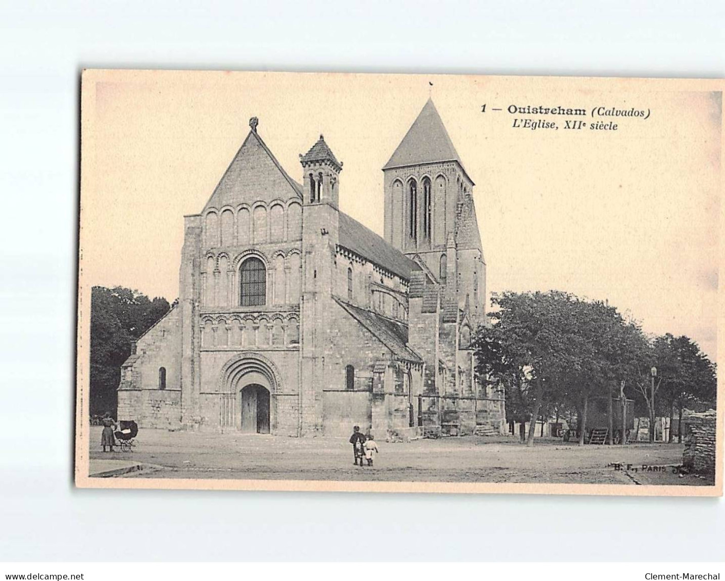 OUISTREHAM : L'Eglise, XIIe Siècle - Très Bon état - Ouistreham